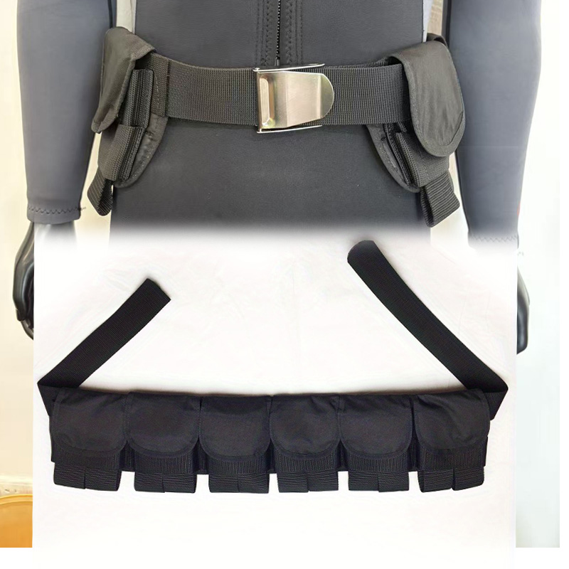Dive Weight Belt - Ceinture de plongée à 6 poches