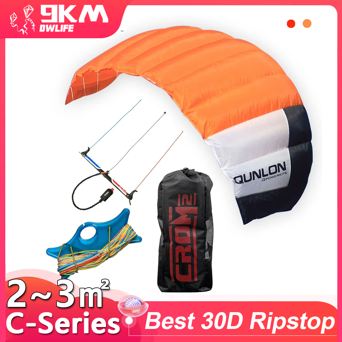 Kite Surf Bar Control - Cerf-volant de Traction électrique à Triple