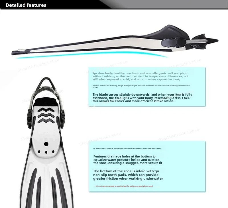 Palmes de natation réglables à - Fin Diving Blade avis et prix