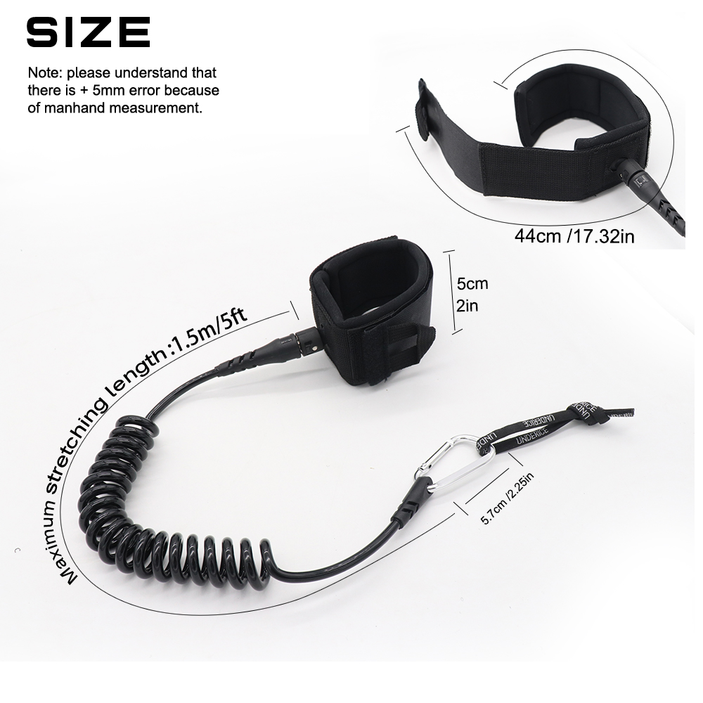 UICE 5FT 5MM Laisse de surf en - Stand Up Paddle Leash avis et prix