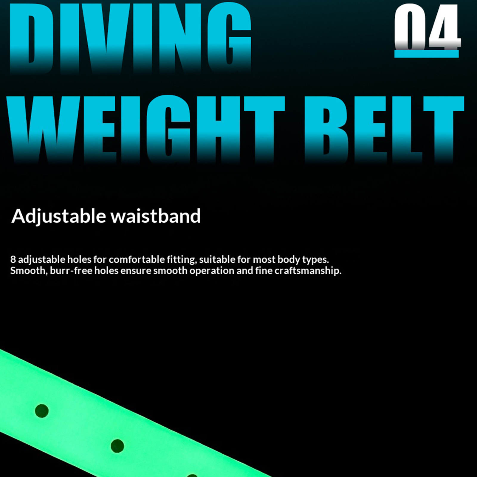 Ceinture de plongée libre à li - Dive Weight Belt avis et prix