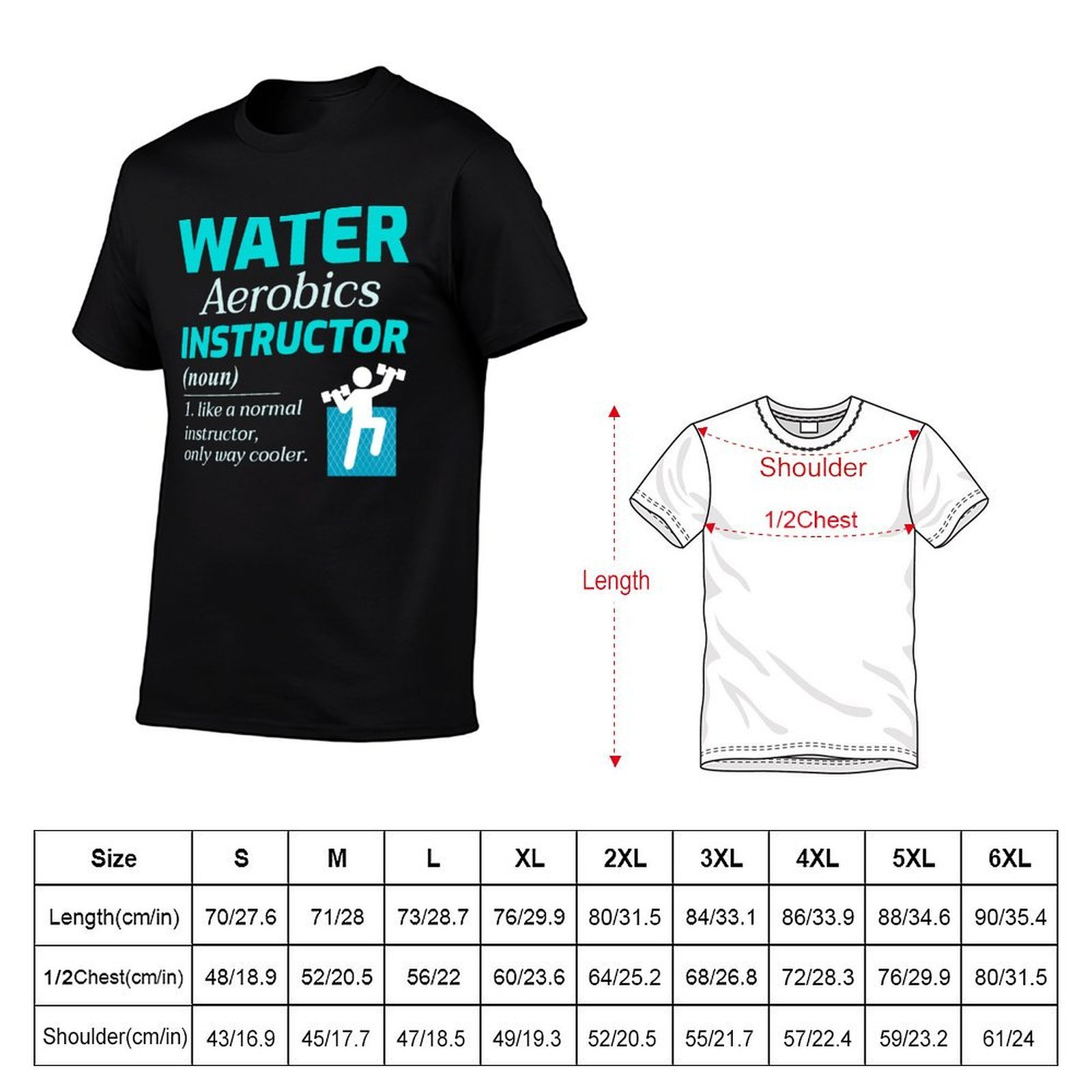 T-Shirt d'instructeur d'aérobi - Aquatic Aerobics avis et prix