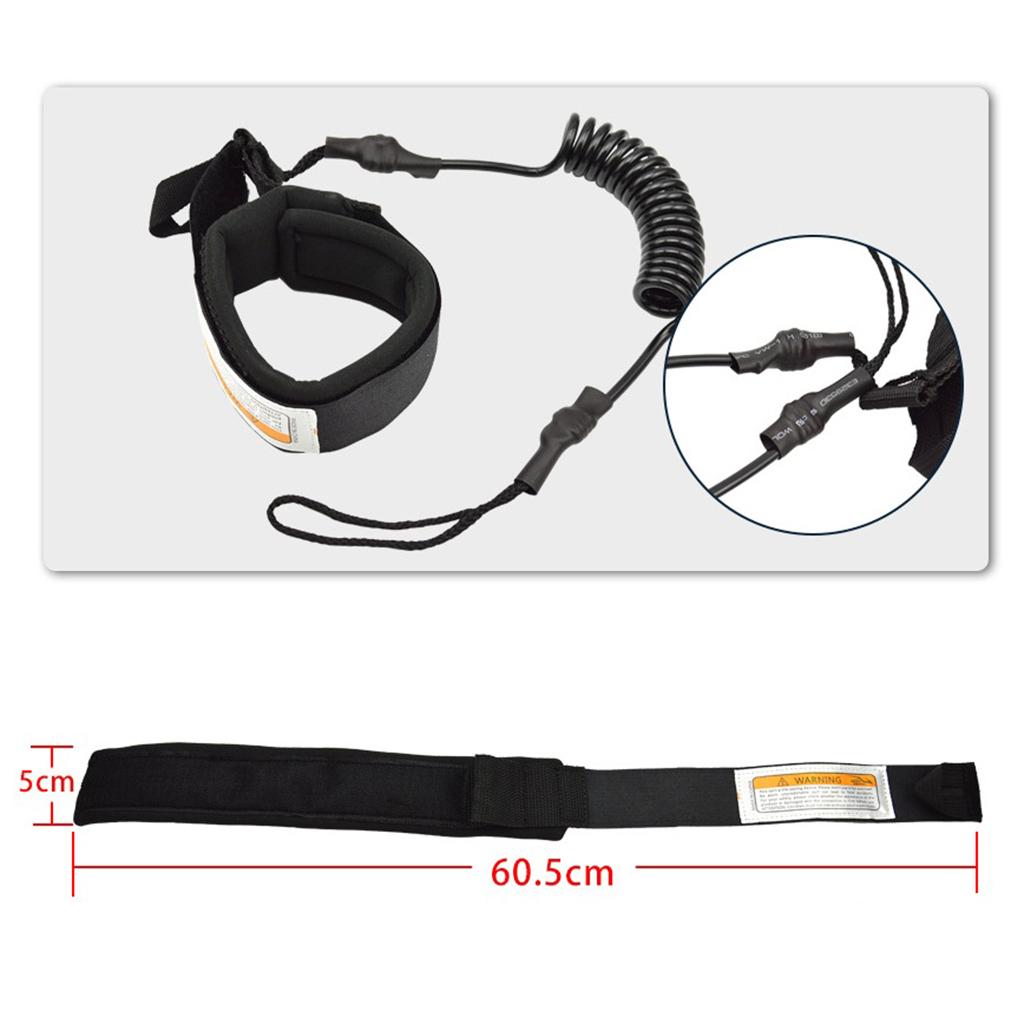 Laisse de cheville et de poign - Surfboard Leash Ankle avis et prix
